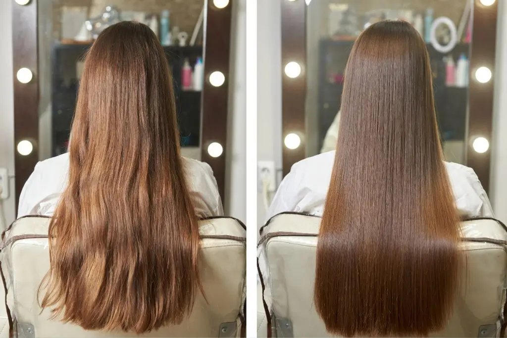 Before & After Scalp Massage
